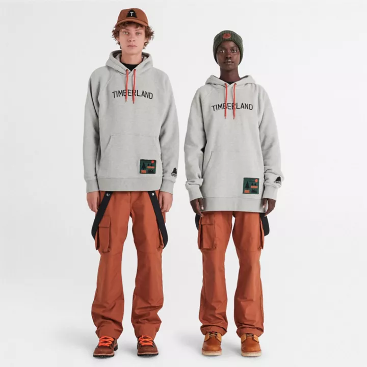 Sweat à capuche Timberland x Nina Chanel Abney en gris