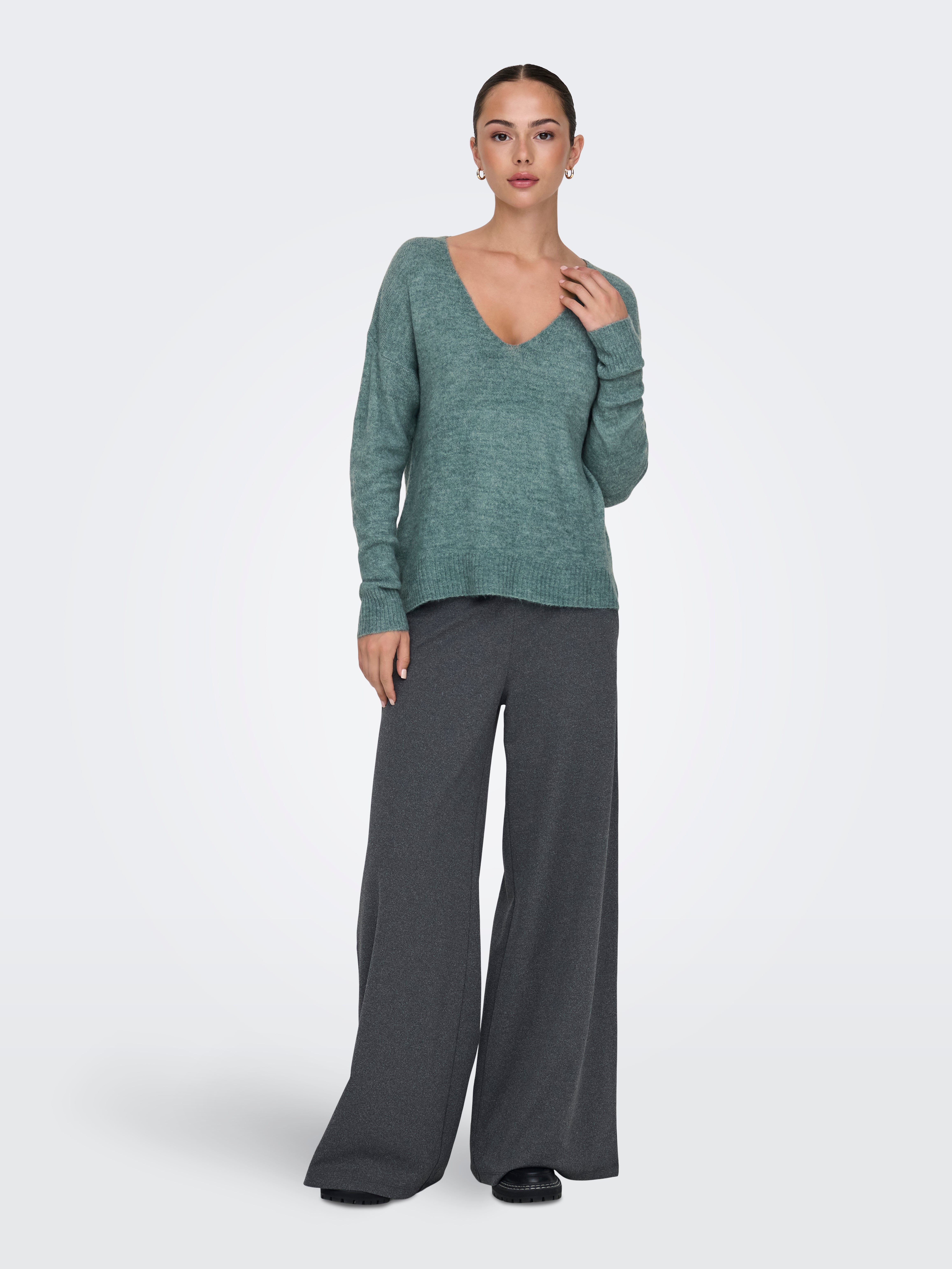 JDYELANORA Strickpullover North Atlantic