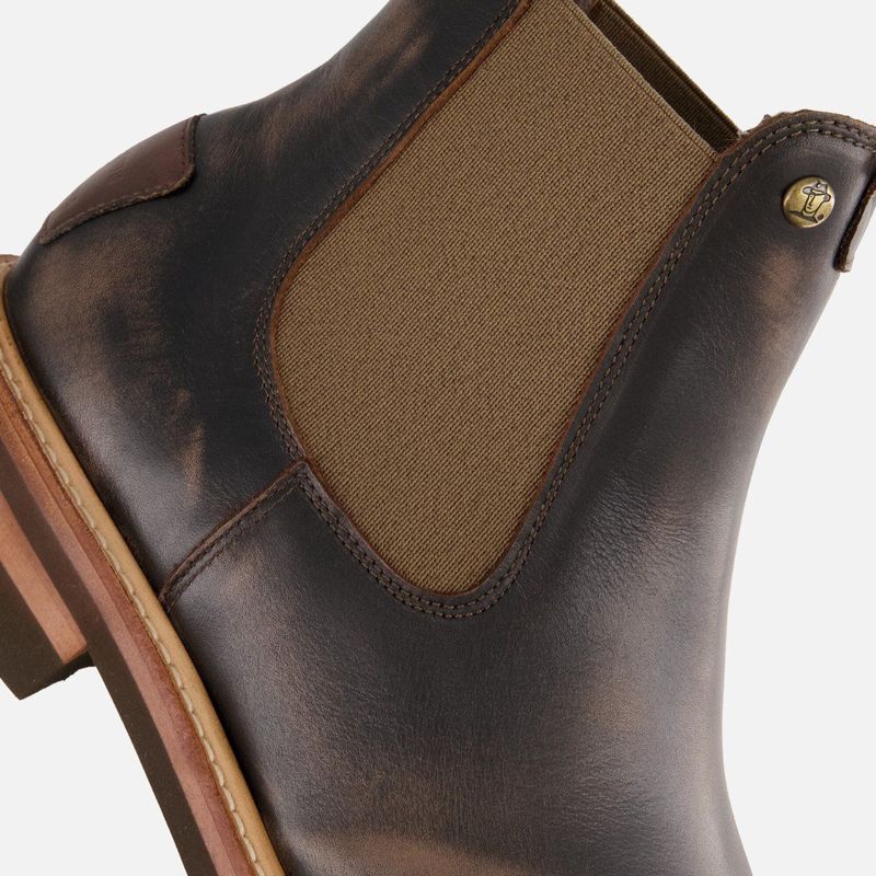 Enkellaars Panama Jack Men Elvin Igloo C2 Napa Taupe-Schoenmaat 40