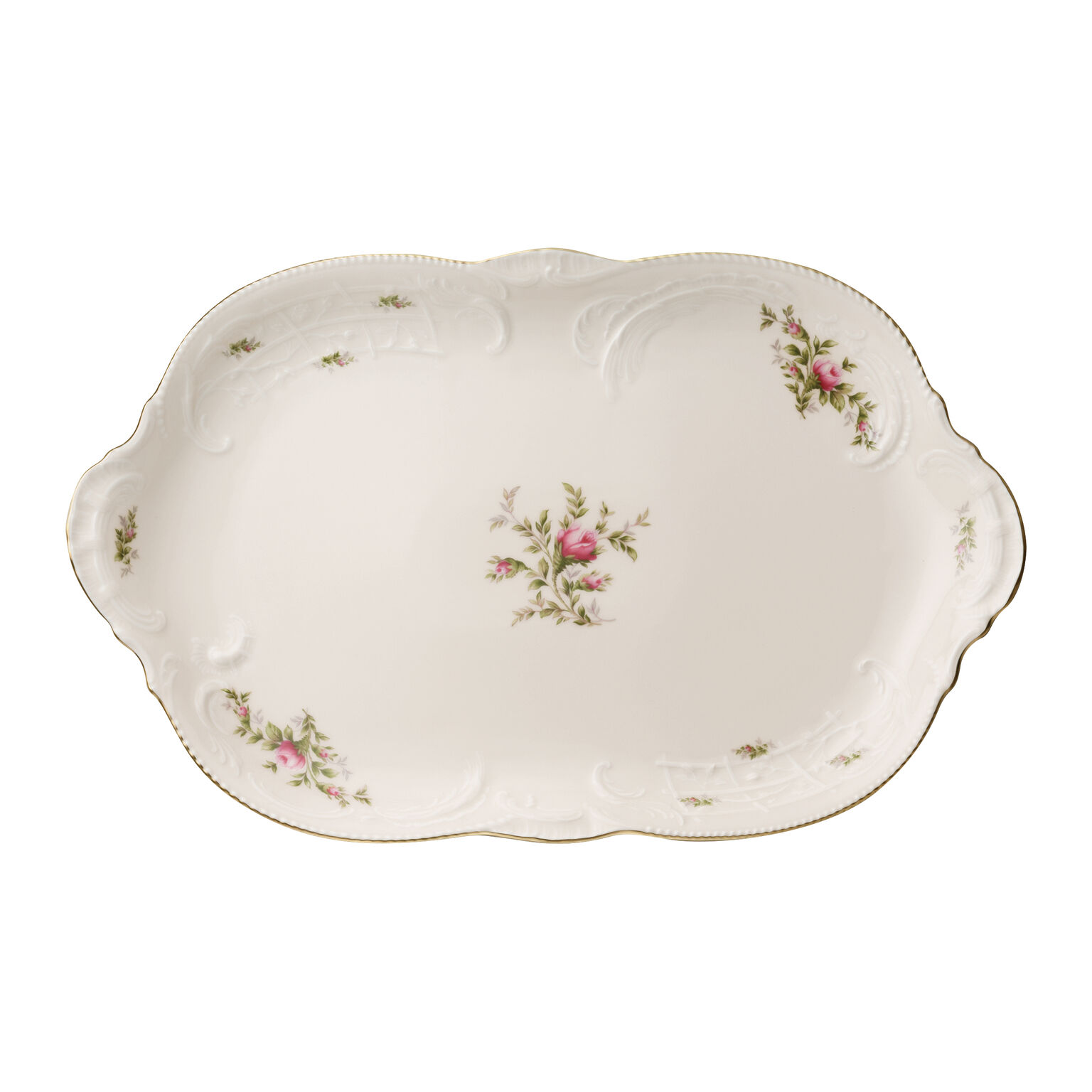 Sanssouci Elfenbein Ramona Platte 38 cm