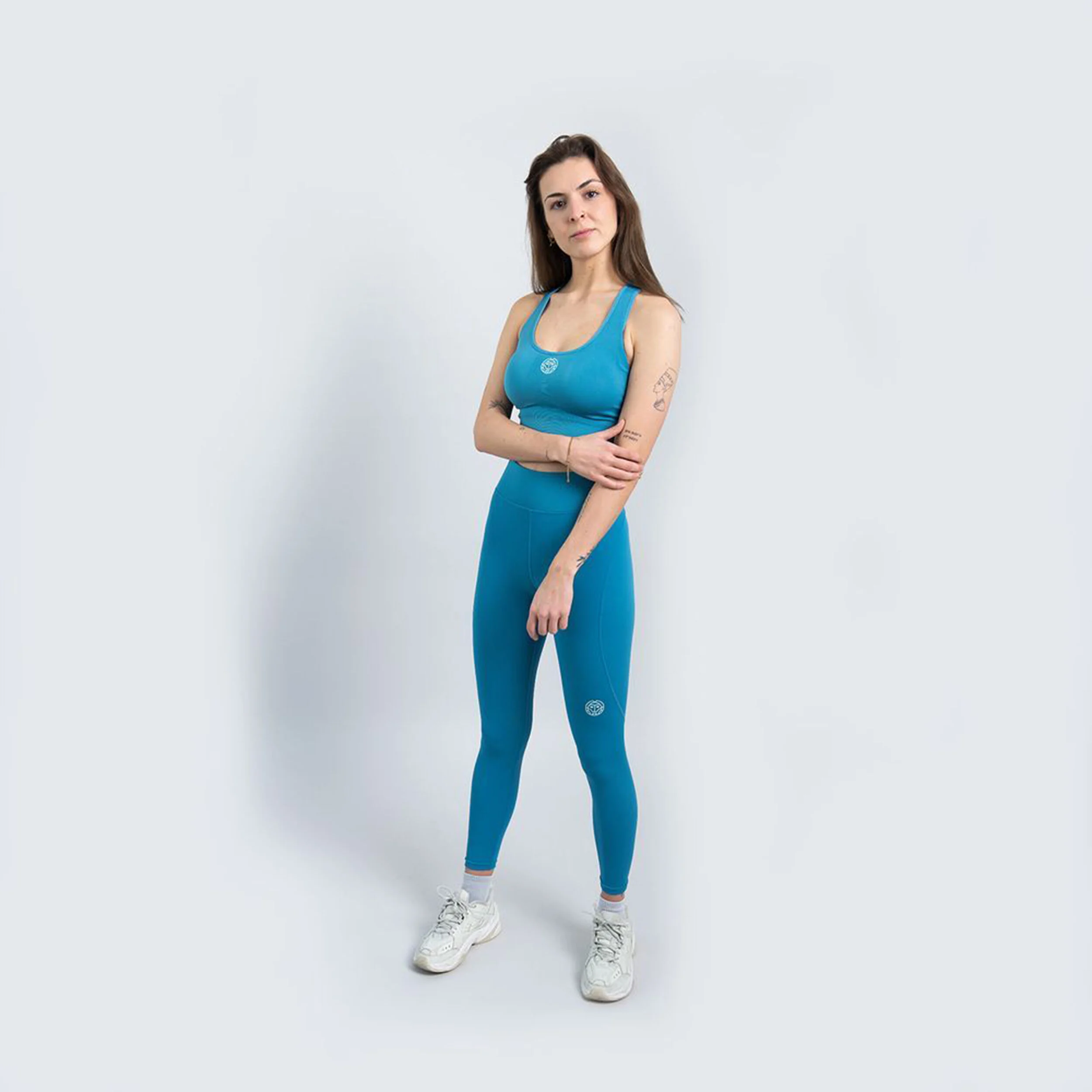 BIDI BADU Major Pector Move Soutien-gorge Sport Femmes - Bleu Petrol