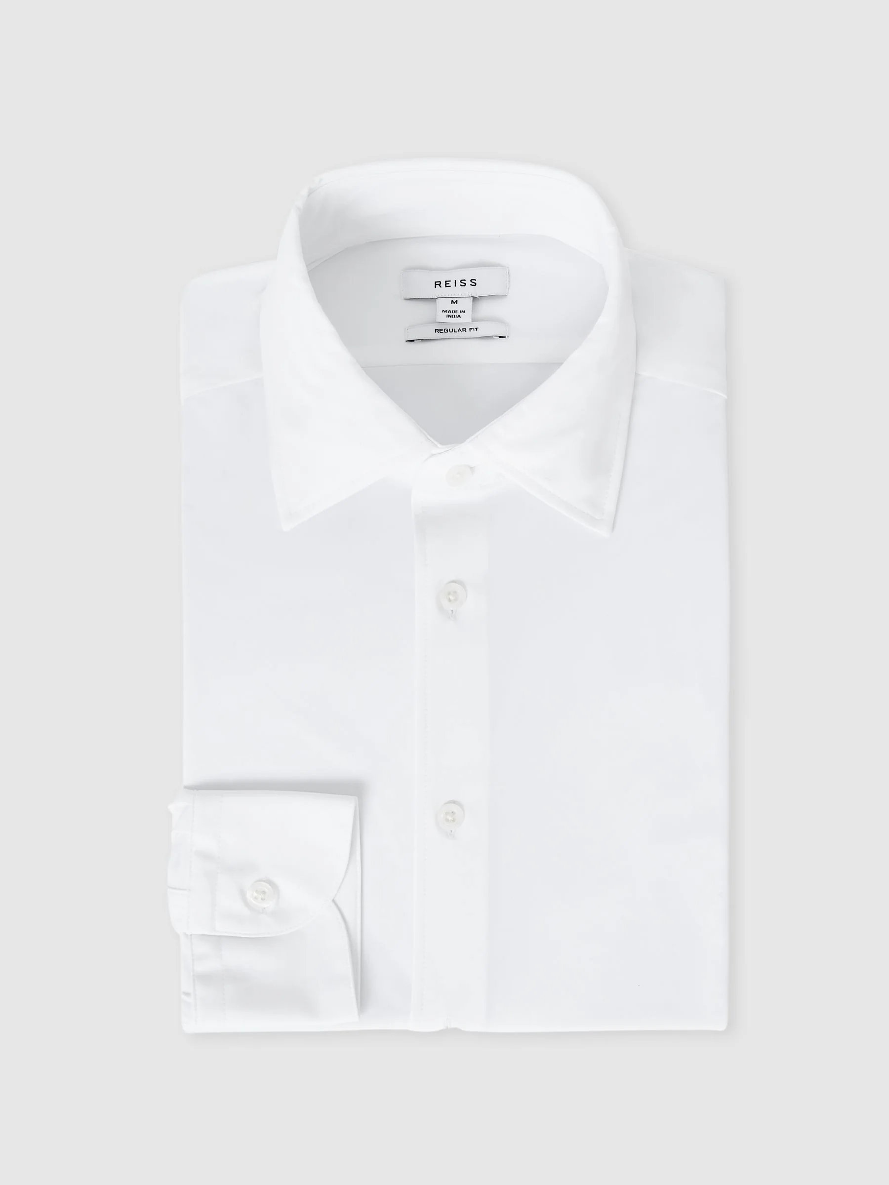 Wit - Reiss Voyager Long Sleeve Travel Shirt
