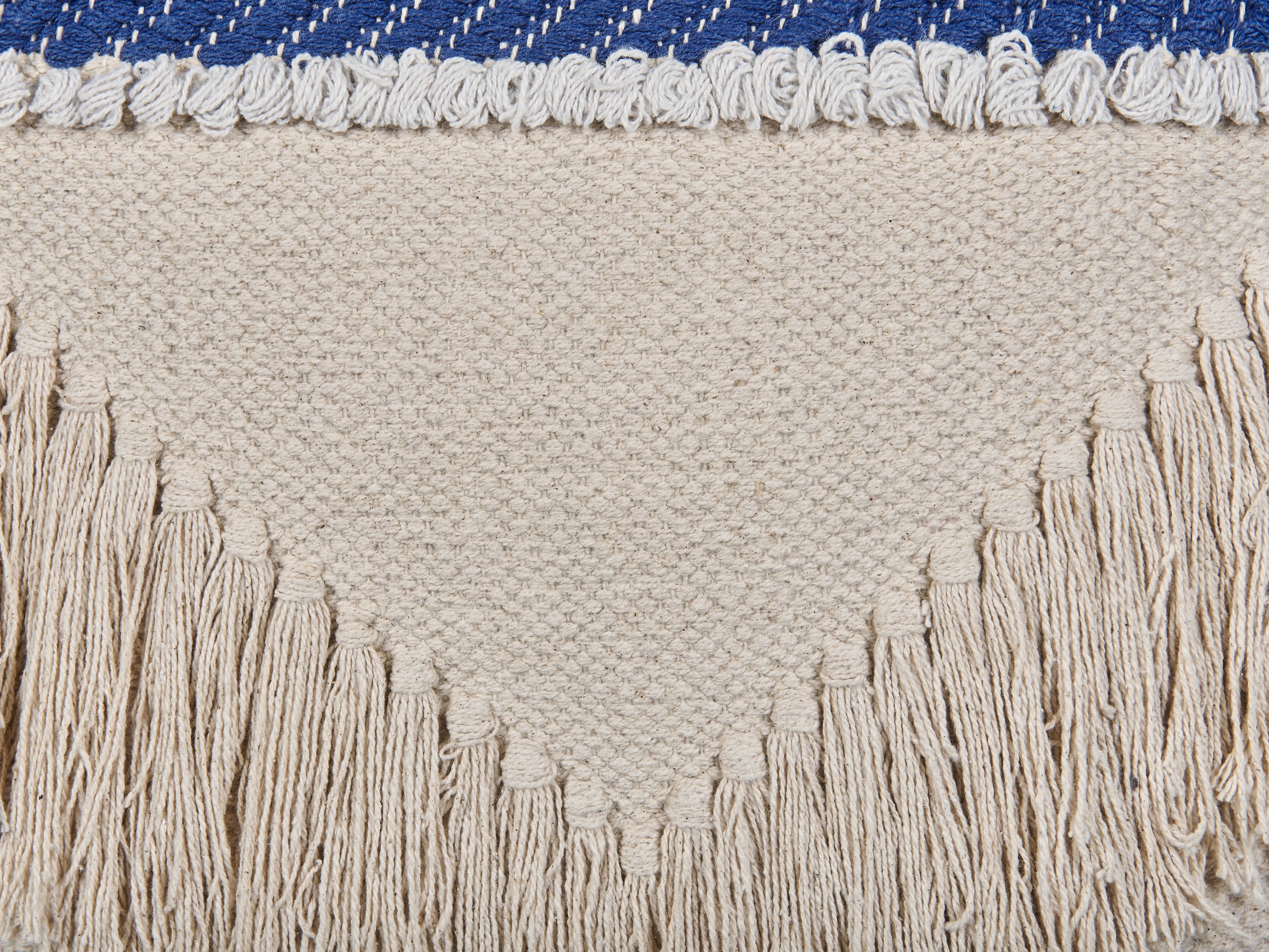 Sierkussen SOFCA Katoen 45 x 45 cm Beige geometrisch patroon