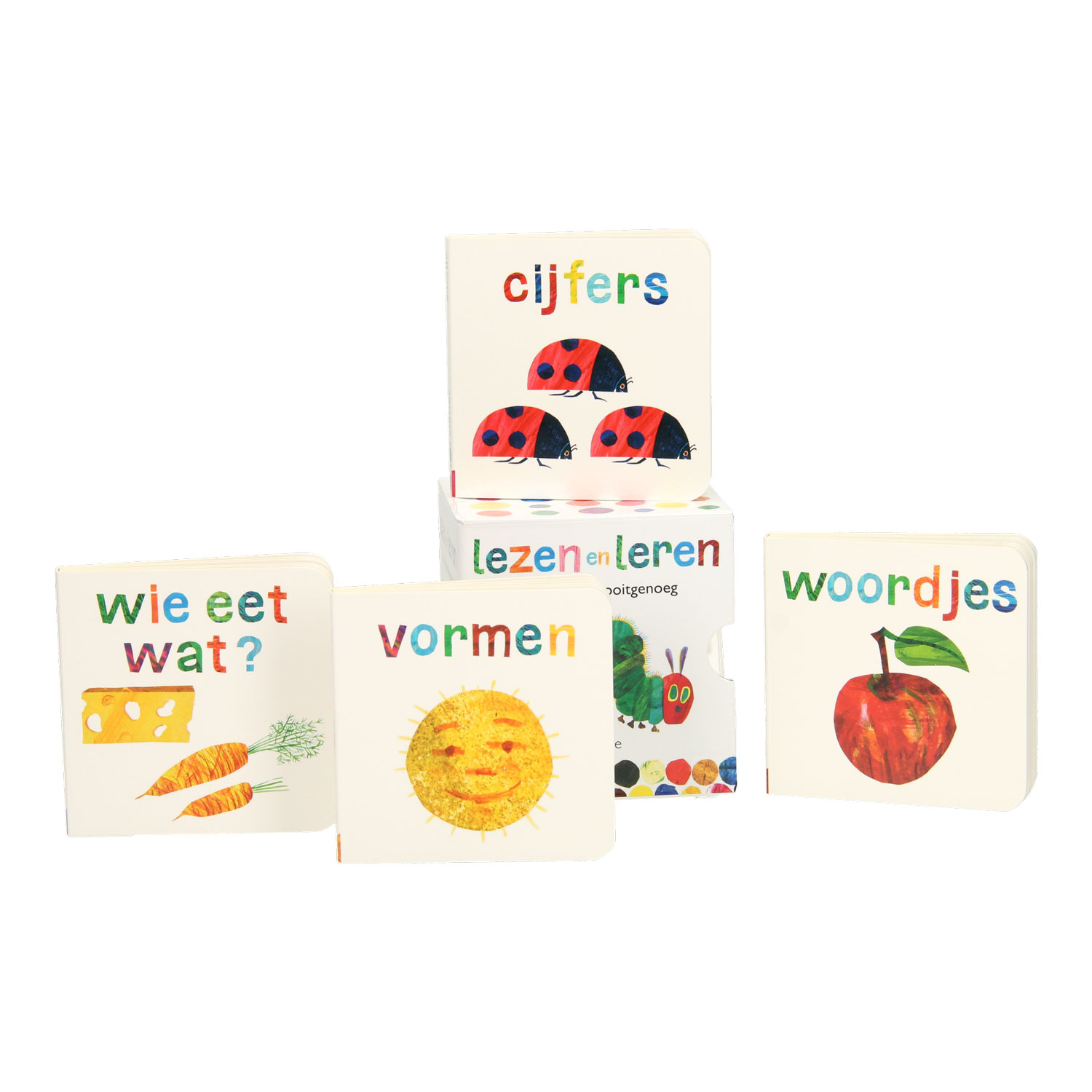 Uitdeelboekjes Lezen en leren met Rupsje Nooitgenoeg, 8dlg.