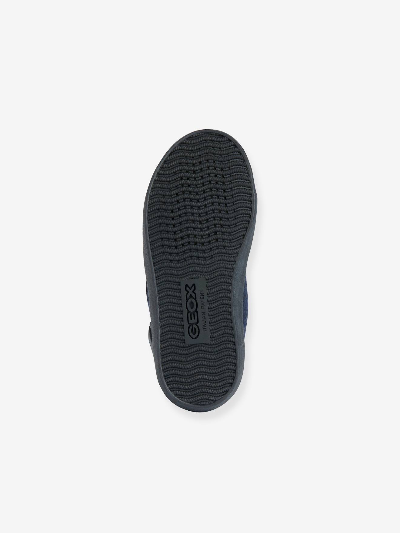 Tênis esportivo de cano alto Geox® J Gisli para meninas, azul marinho