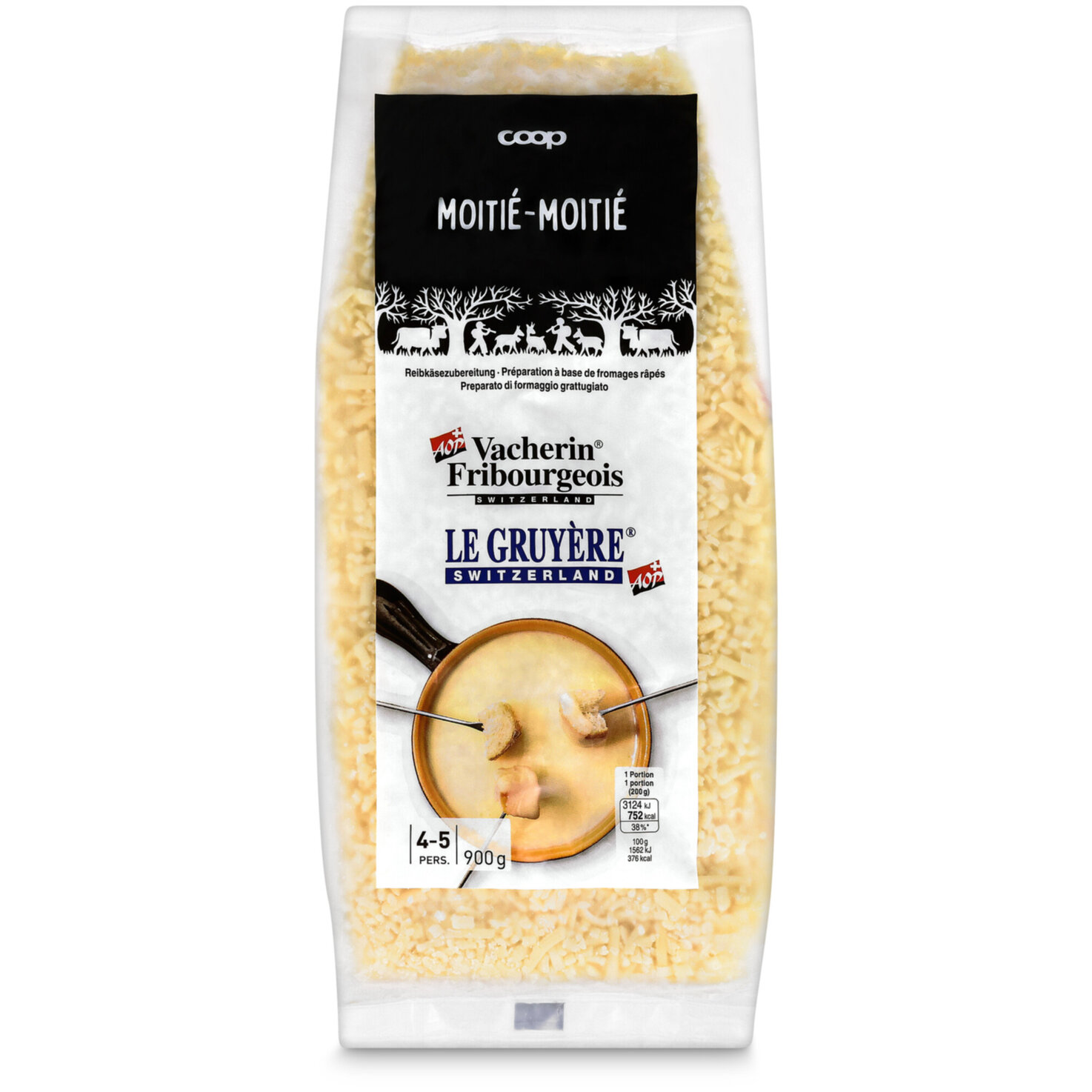 Fondue Moitié-Moitié XXL
