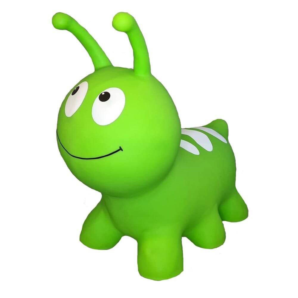 Jumpy Hüpftier Wurm, grün