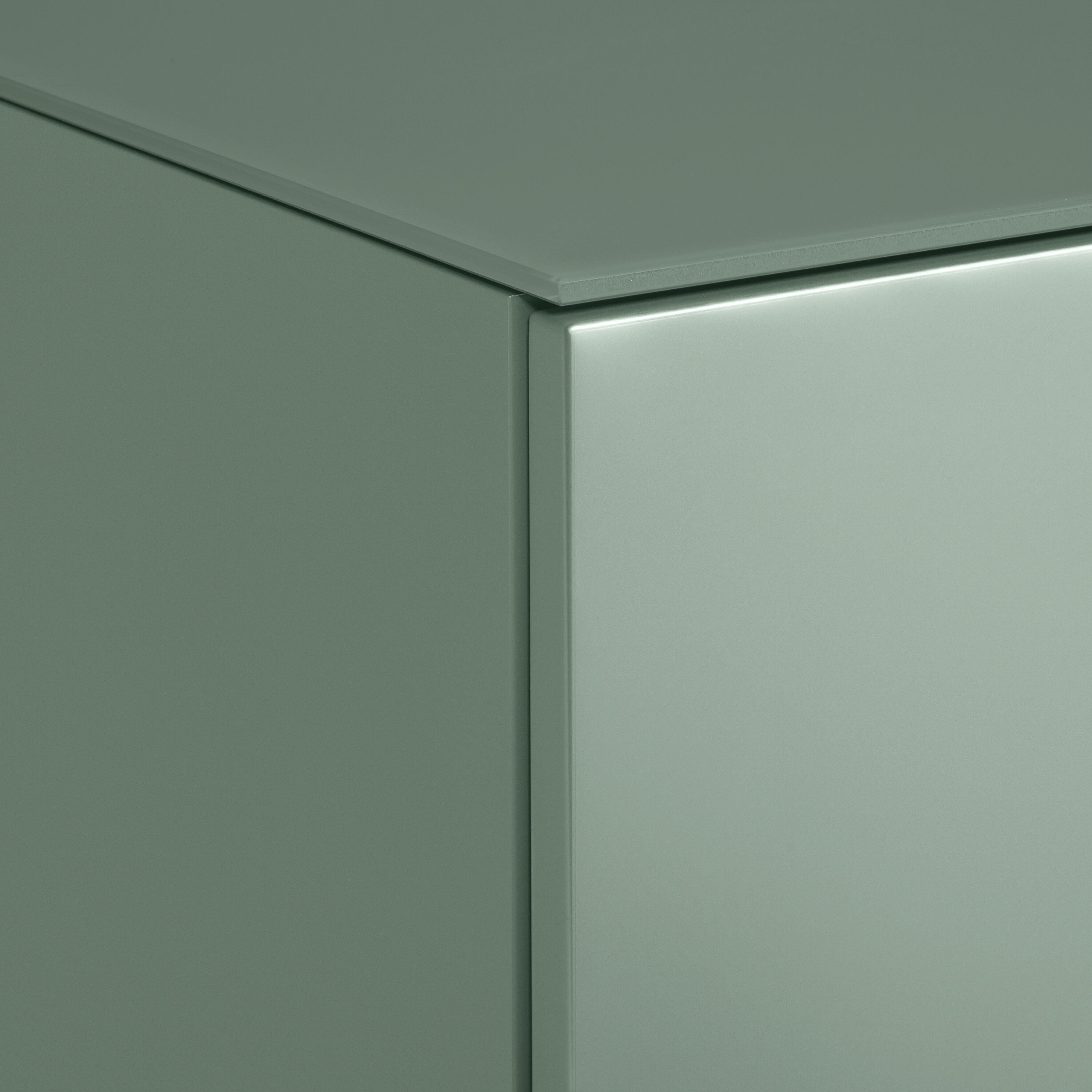 TILL Sideboard - Grün / B: 112.0 cm x T: 41.0 cm x H: 78.3 cm