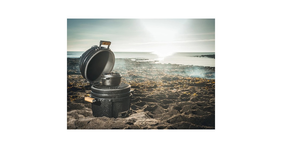 The WindmillBBQ pan M bak-/braadpan  (Zwart, Ø 22 cm | 2.8 liter)