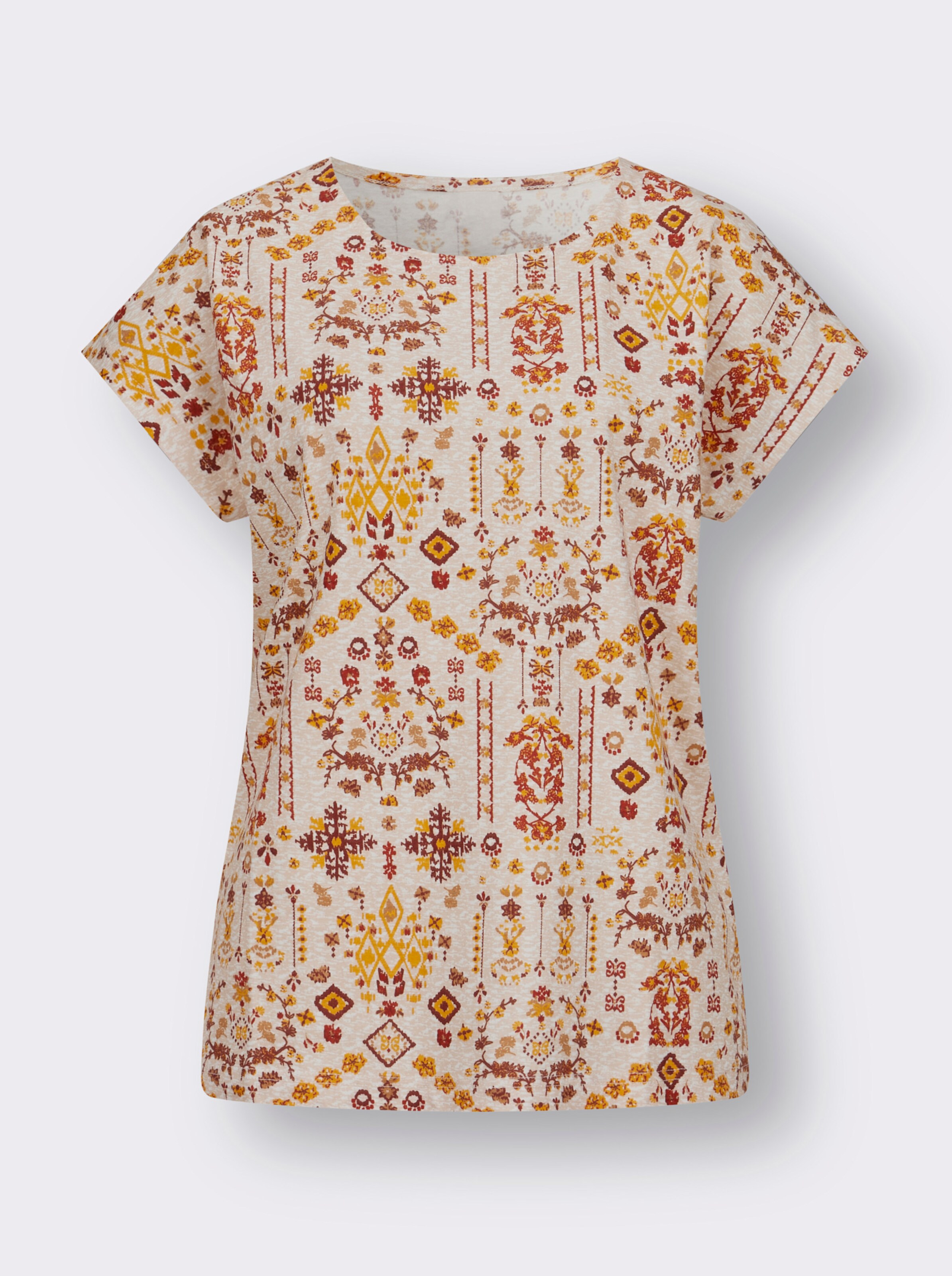 Rundhals-Shirt