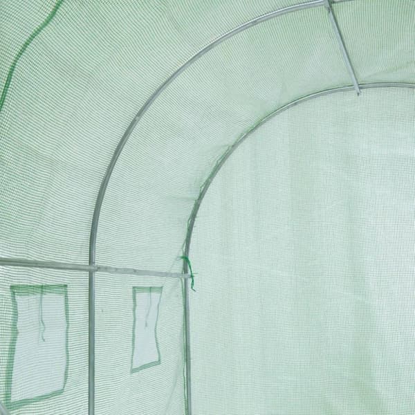 Nature Drivhus 3,5x2x2 m grønn