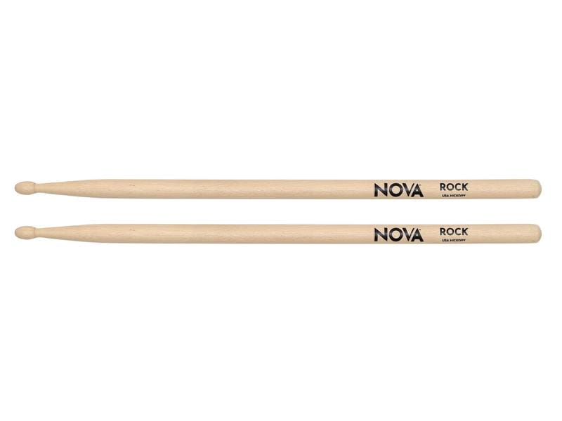 Vic Firth Drumsticks Nova NOROCK by Vic Firth – 1 Paar Stabile Drumsticks aus Hickory-Holz