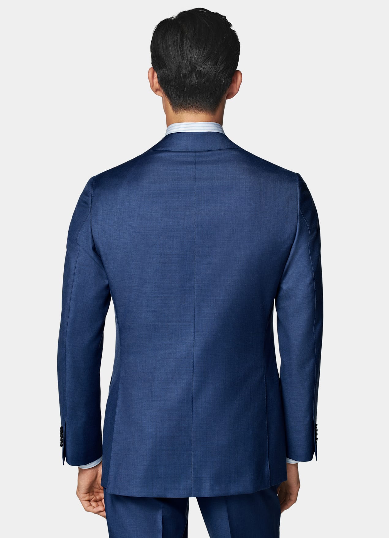 Veste de costume Havana coupe Tailored bleu moyen