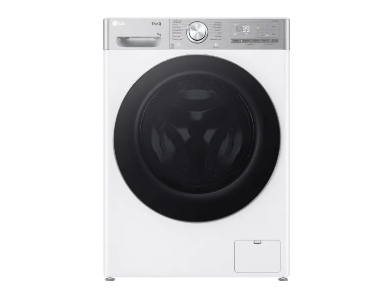 LG F2WR909P3W - Vaskemaskine - Wi-Fi - bredde: 60 cm - dybde: 53.5 cm - højde: 85 cm - frontbetjening - 9 kg - 1200 rpm - hvid