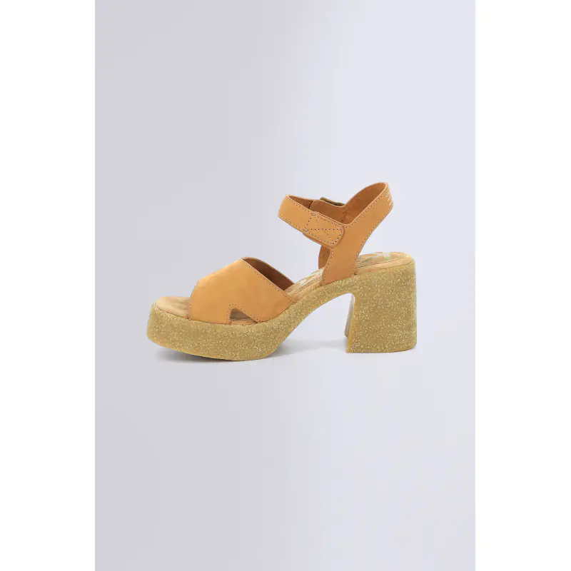 Kick constance Camel SANDALES Cuir Femme