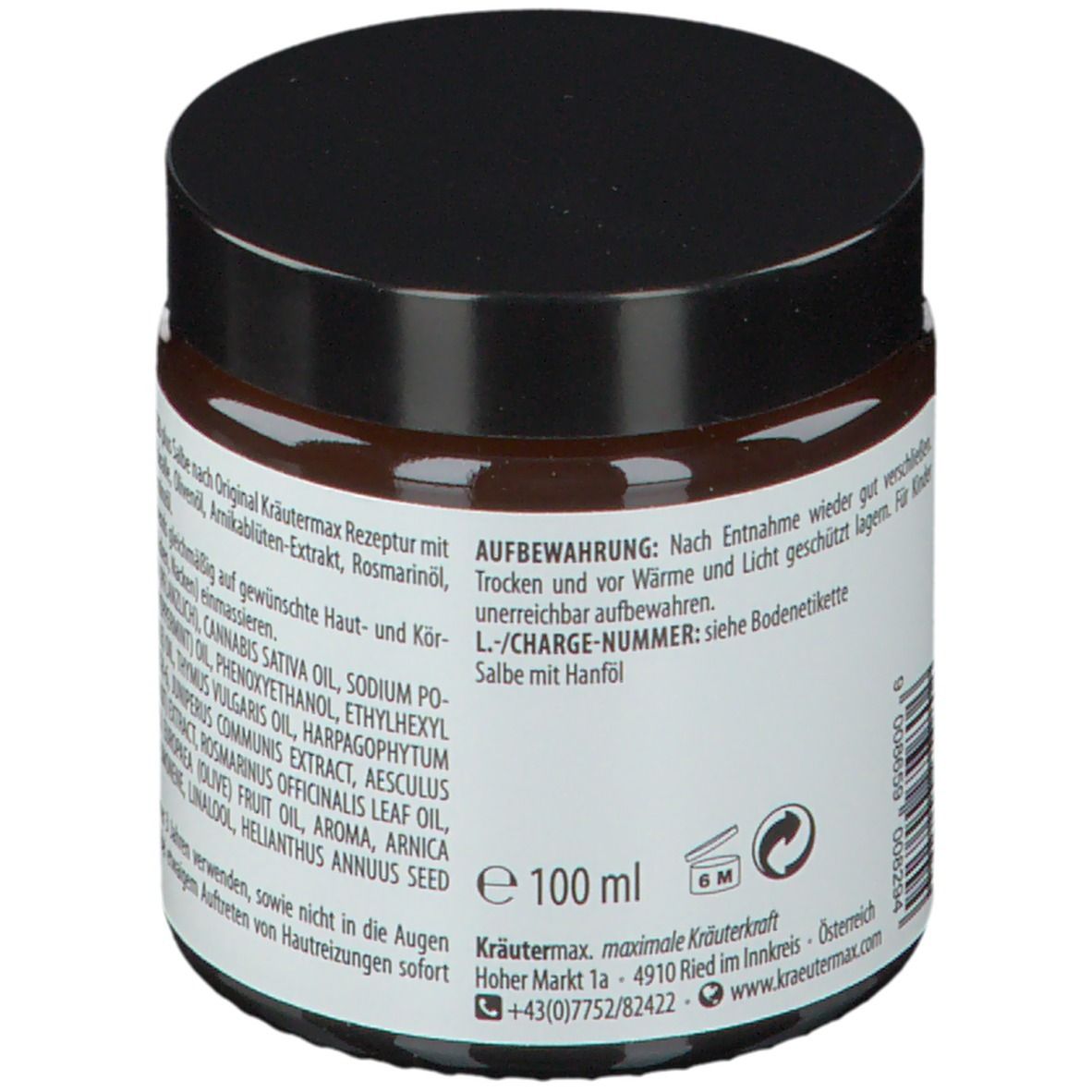 Kräutermax® Hanf CBD+ Salbe
