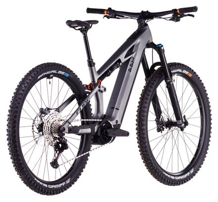 VTT Électrique Tout-Suspendu Cube Stereo Hybrid One44 HPC SLX 800 Shimano Deore XT 12V 800 Wh 29'' Gris Slab 2025