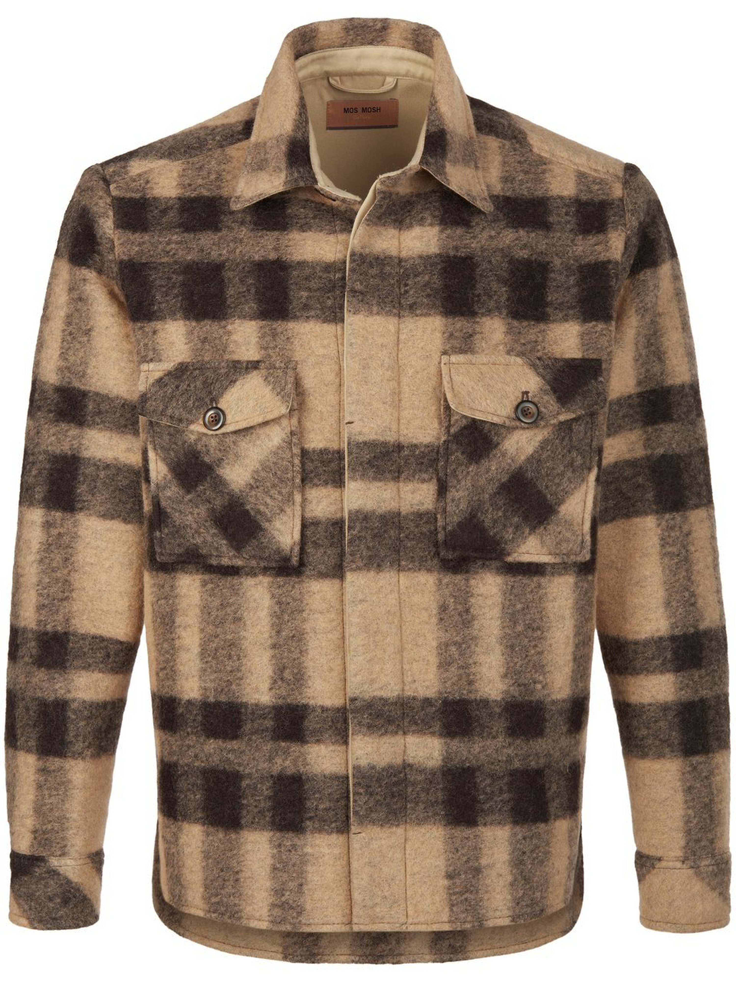 Jacke mit Hemdkragen
