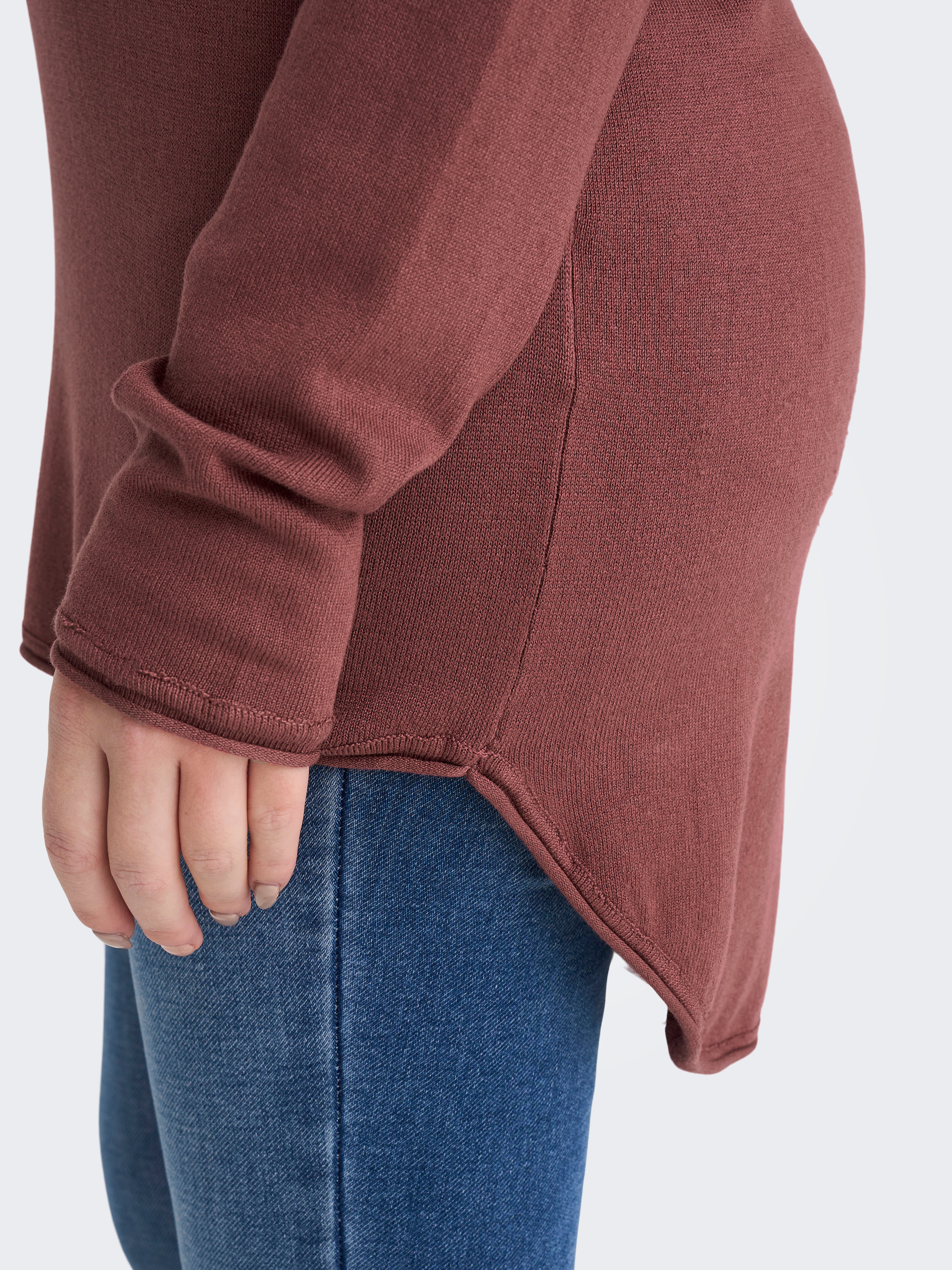 ONLMILA Strickpullover Rose Brown