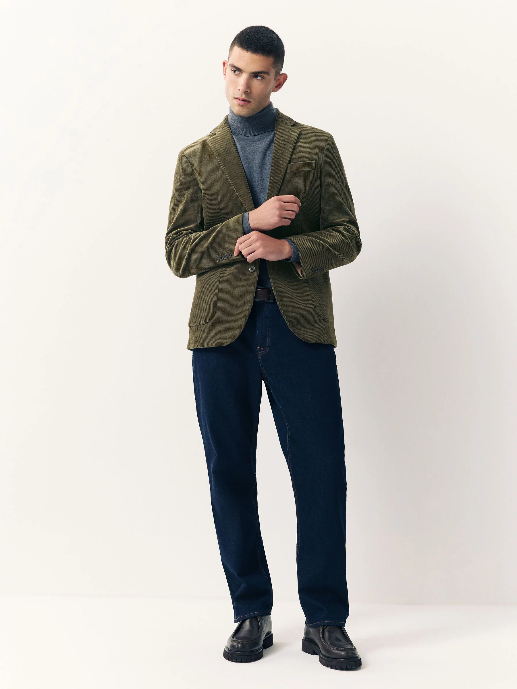 Groen - Corduroy blazer