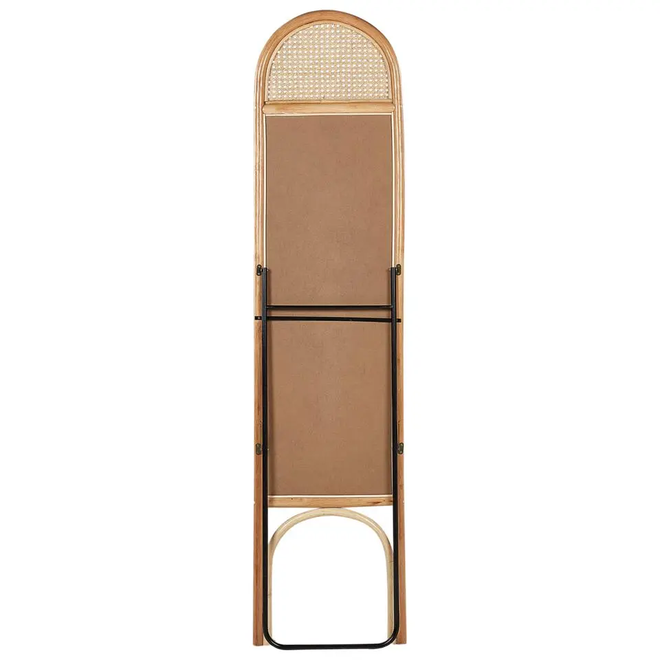 BRUSSEY - Staande spiegel - Naturel - Rotan