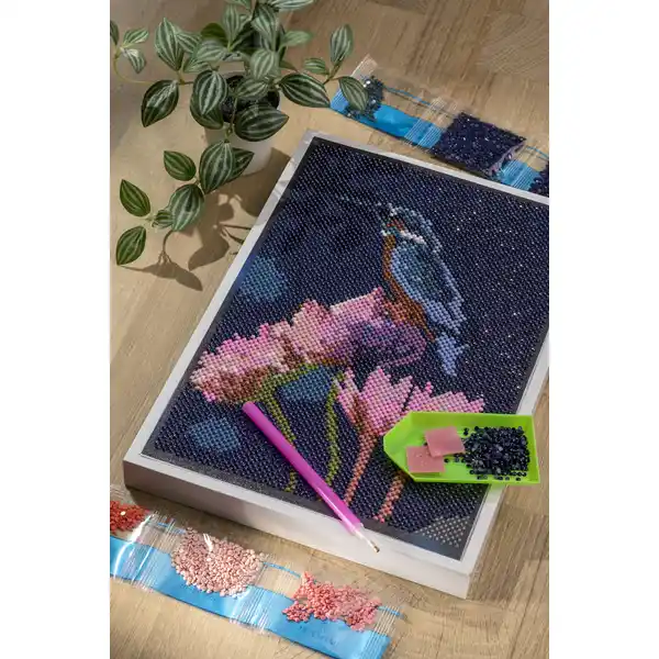 Diamond Painting-Set Vogel