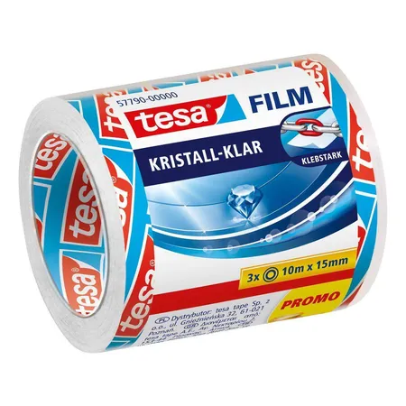 tesafilm kristall-klar 3 Rollen 10mx15mm