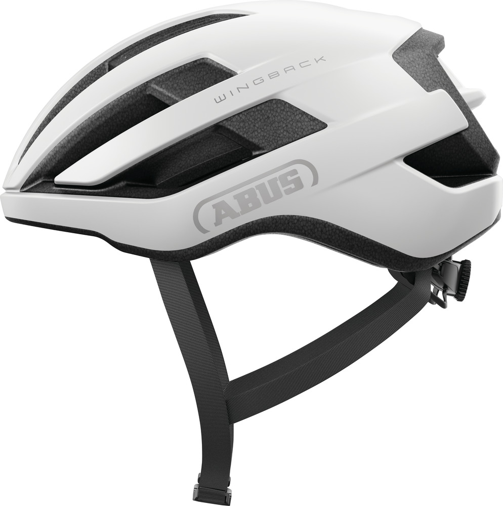 ABUS WingBack cykelhjelm Polar White