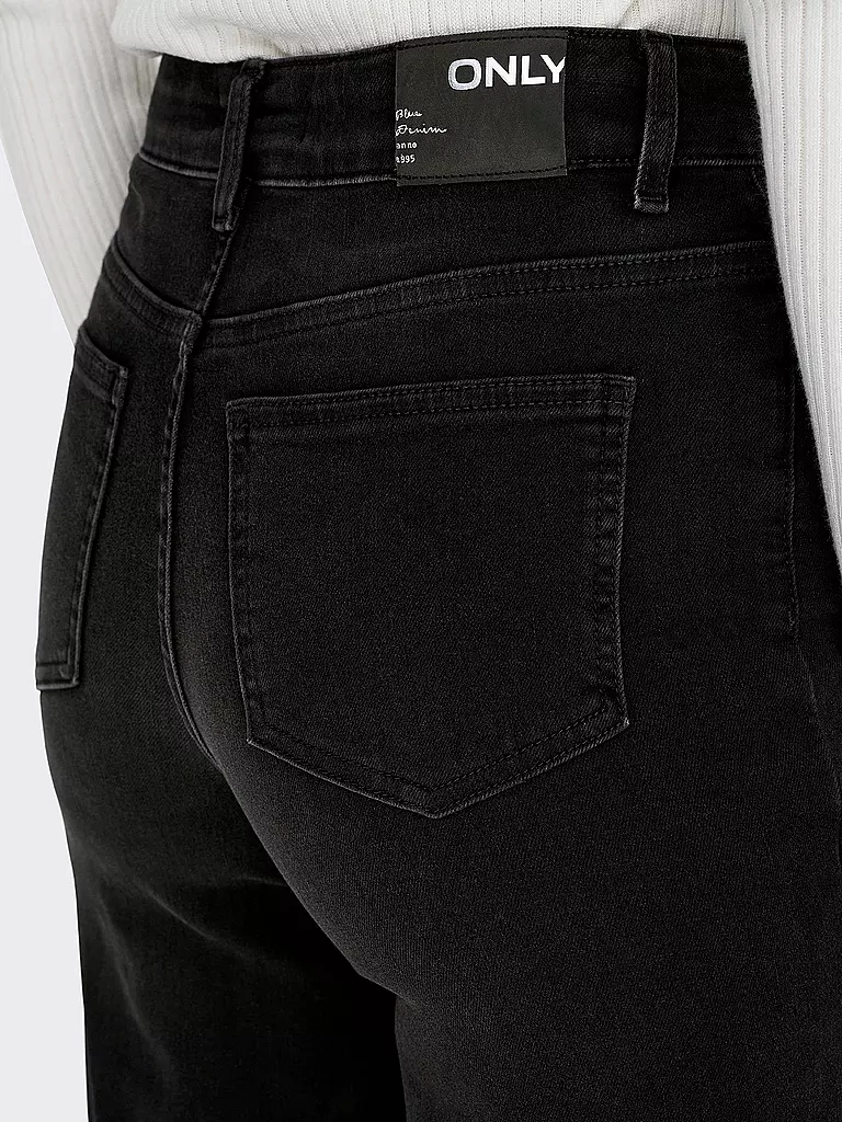 ONLY Jeans Wide Leg ONLMADISON schwarz