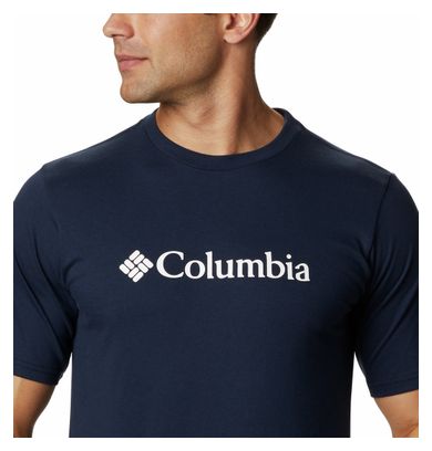 T-Shirt Columbia Csc Basic Logo II Bleu Marine