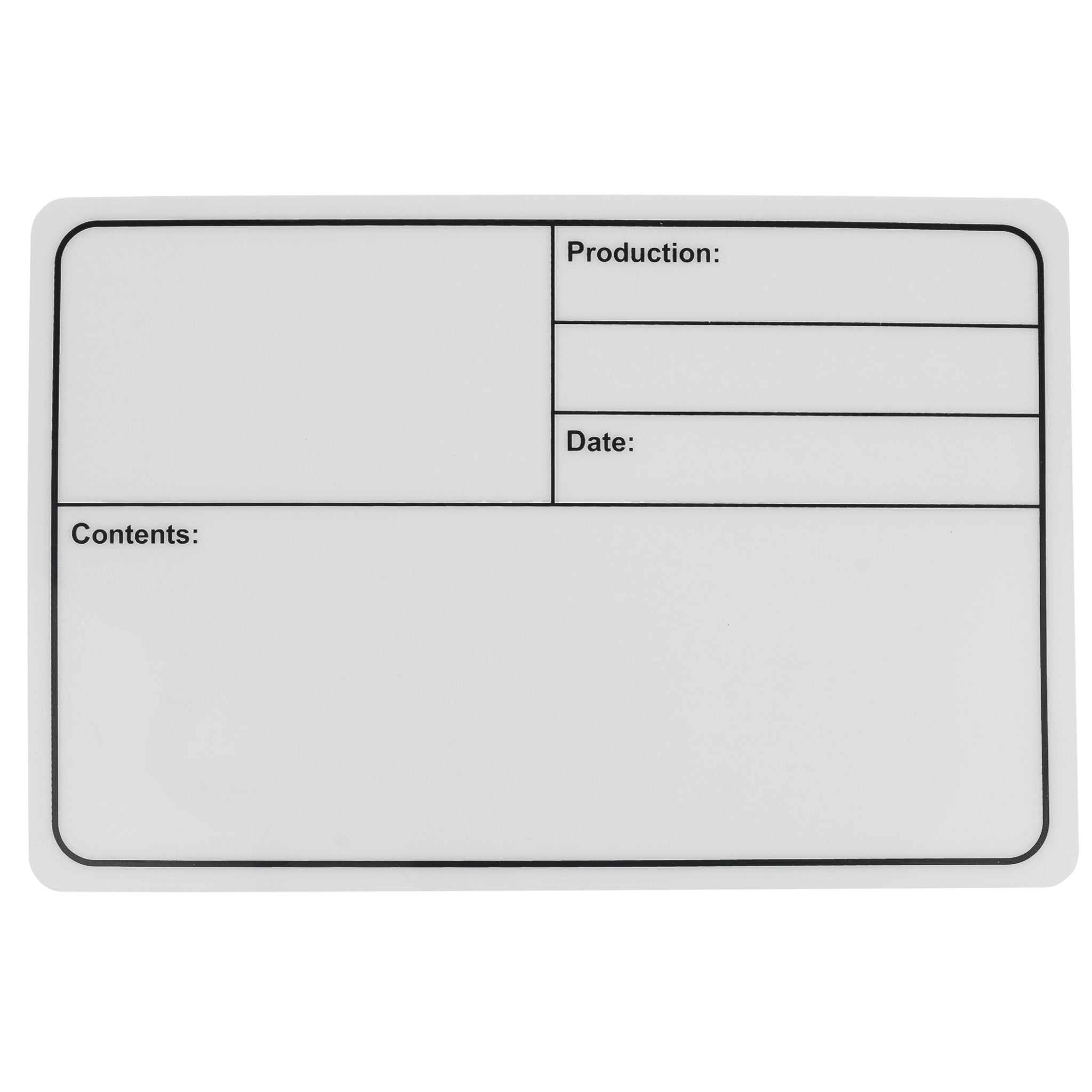 Showgear flightcase label 290 x 190 mm