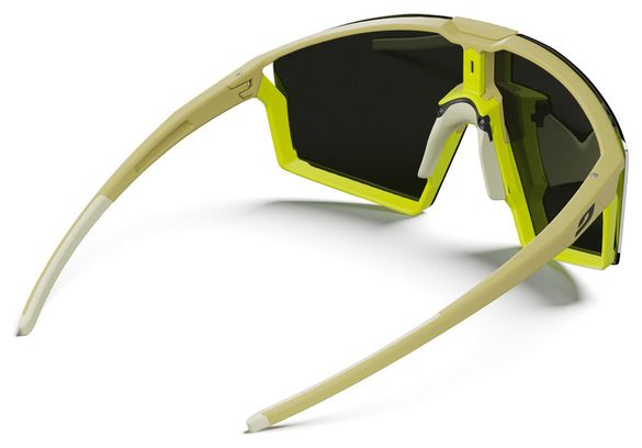 Lunettes Julbo Edge Spectron 3 Marron Clair Mat/Jaune Fluo