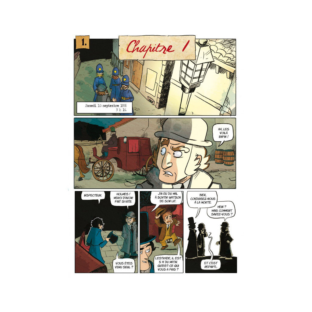 Sherlock Holmes - Livre 5 - L'Ombre de Jack l'Éventreur