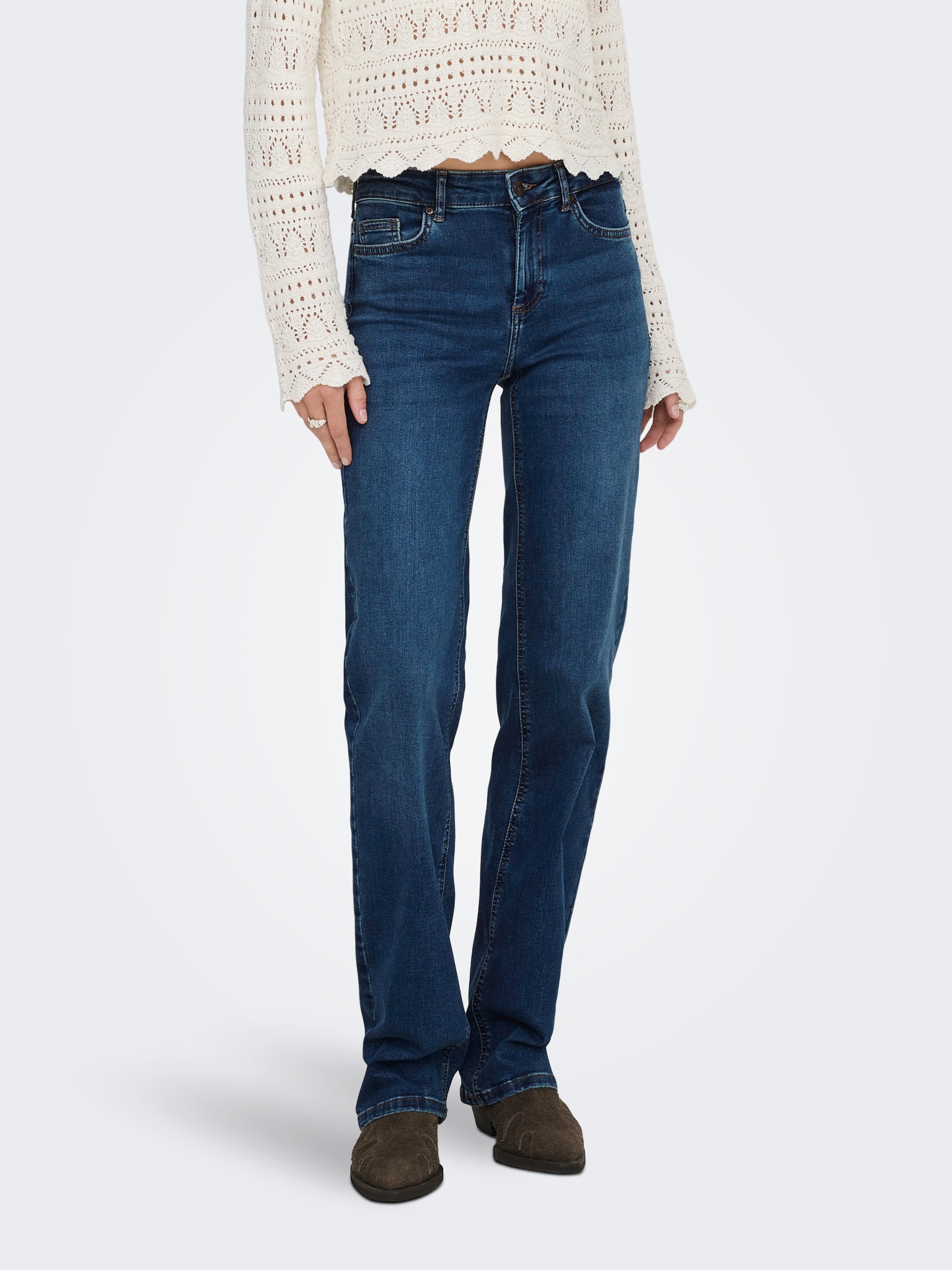 ONLY Straight-Jeans »ONLBLUSH MID STRAIGHT DNM TAI021 NOOS«