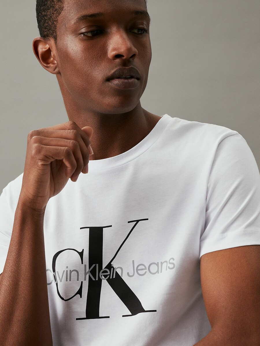 CALVIN KLEIN JEANS<br>Camiseta gola redonda Core Monogram
