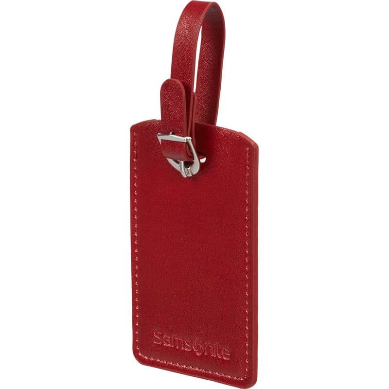 Samsonite Bagagelabel (2x) Red