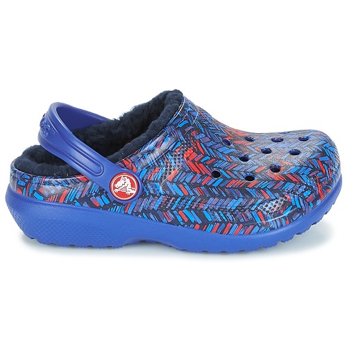 Crocs - CLASSIC LINED GRAPHIC CLOG K - Bleu