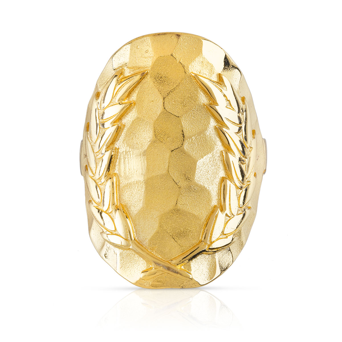 Bague dorée