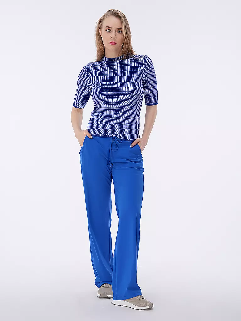 COMMA Pullover blau