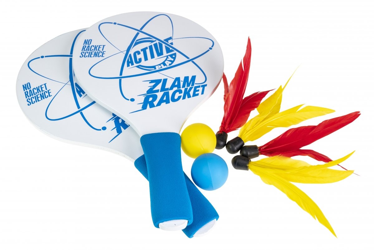 Active Play Zlam Racket set<br>Actionfylt moro for hele familien!