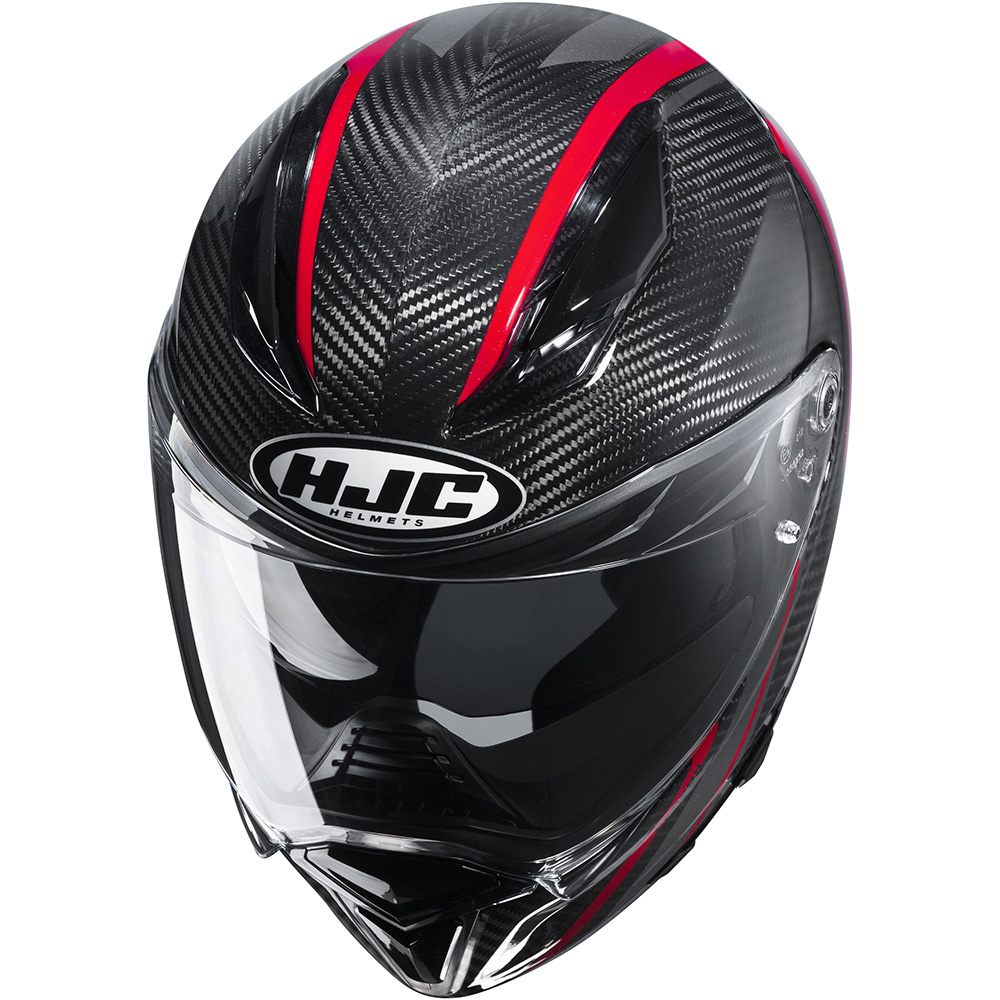 HJC - Casque F70 Carbon Eston MC1 / Noir / Rouge