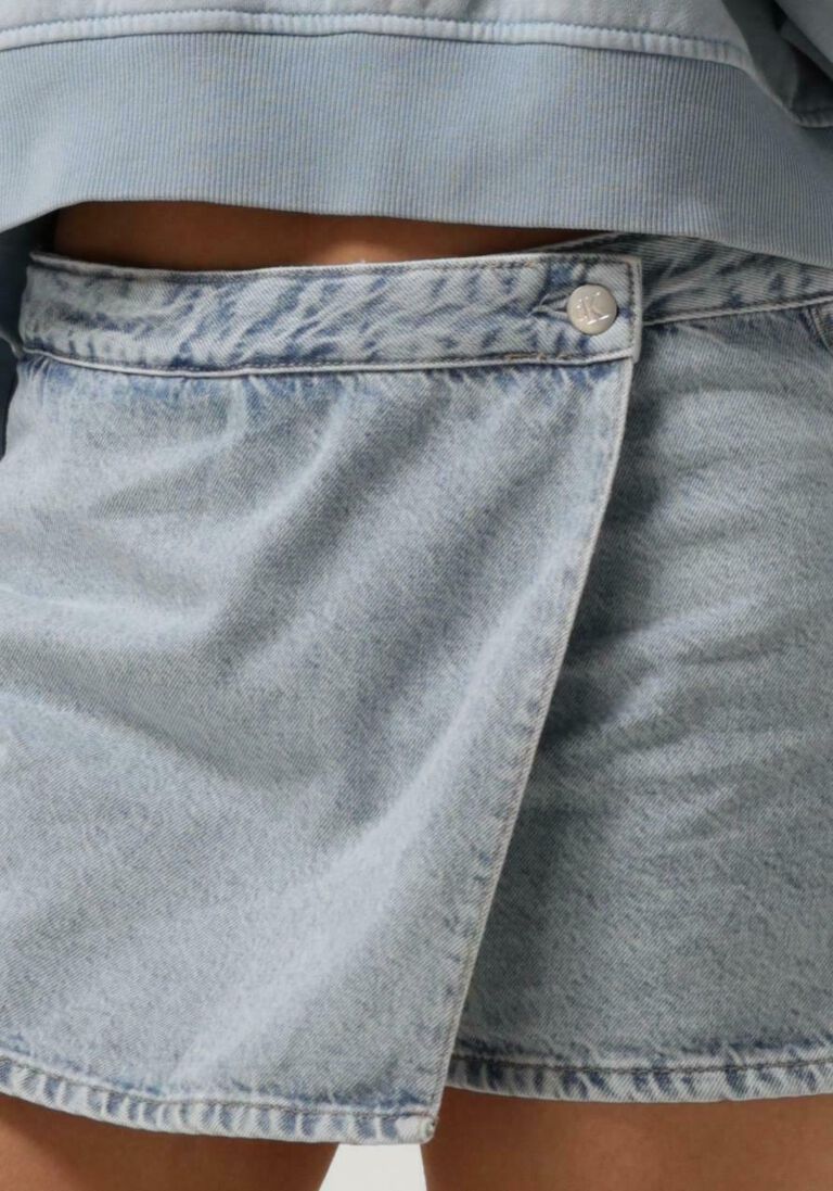 CALVIN KLEIN blauwe calvin klein shorts wrap skort