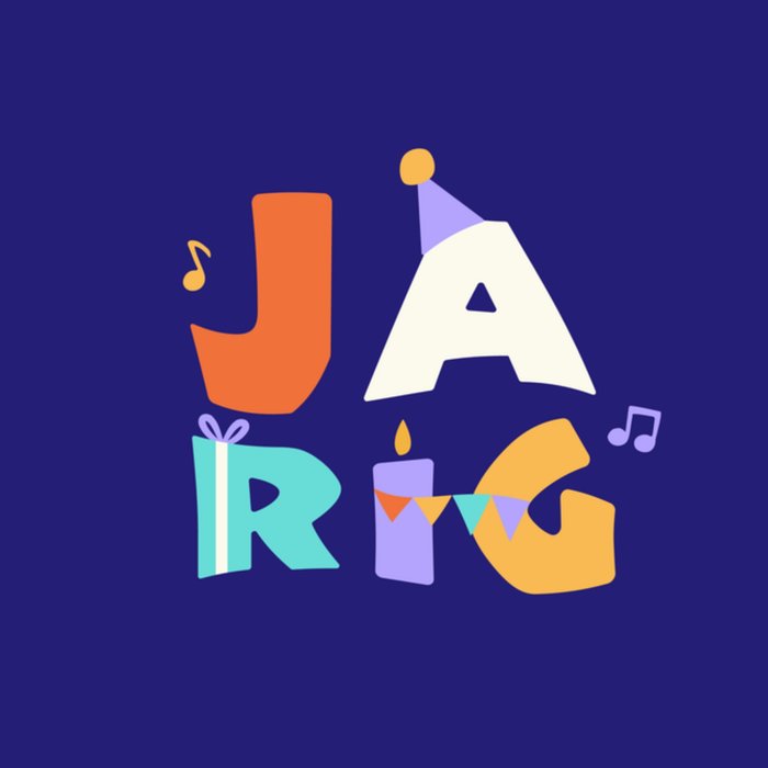 Greetz | Verjaardagskaart | jarig | tekst