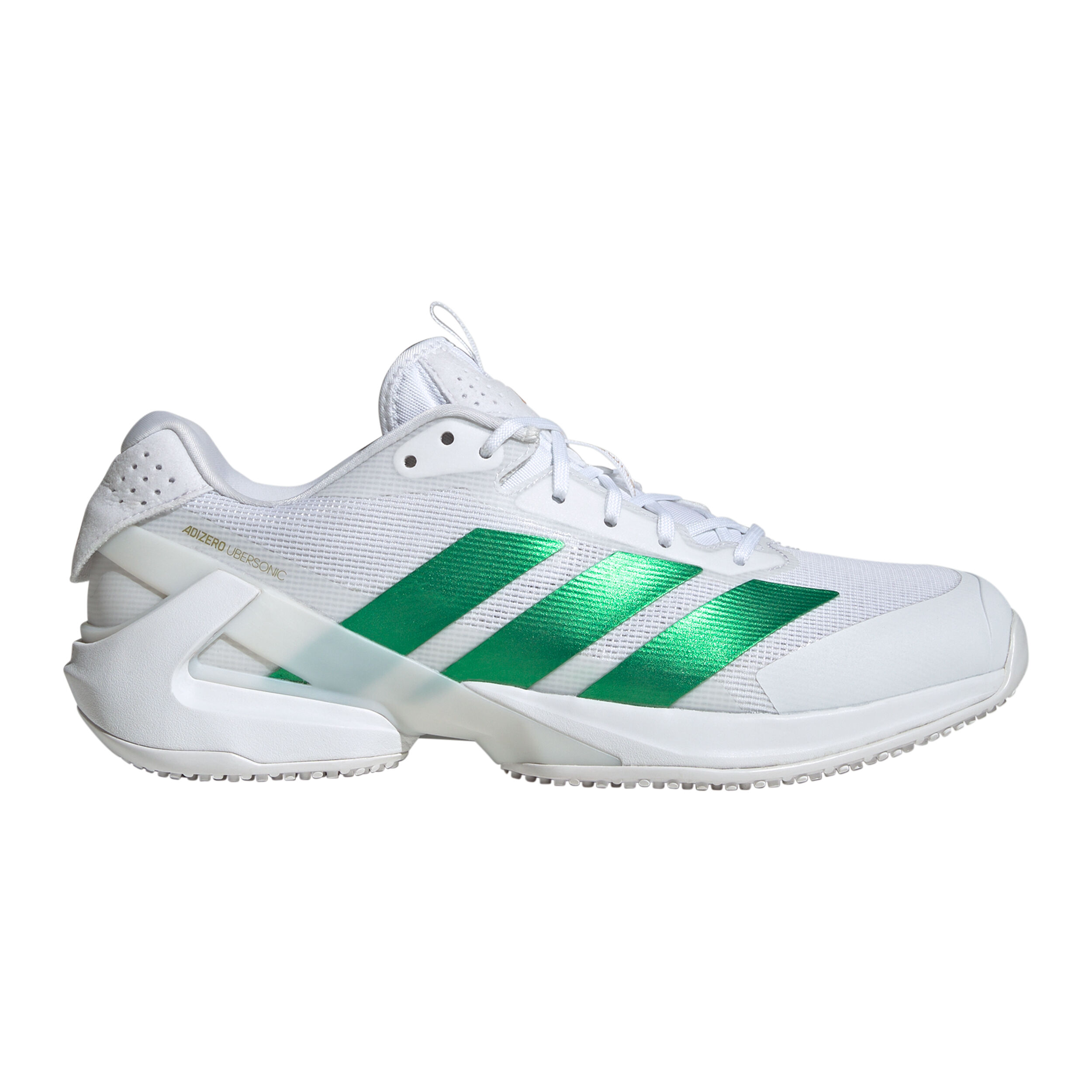 adidas Adizero Ubersonic 5 Chaussure Gazon Hommes - Blanc , Vert