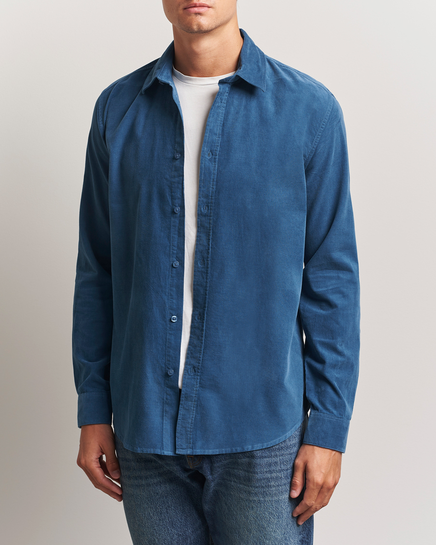 Samsøe Samsøe Liam Baby Cord Shirt Stellar Blue