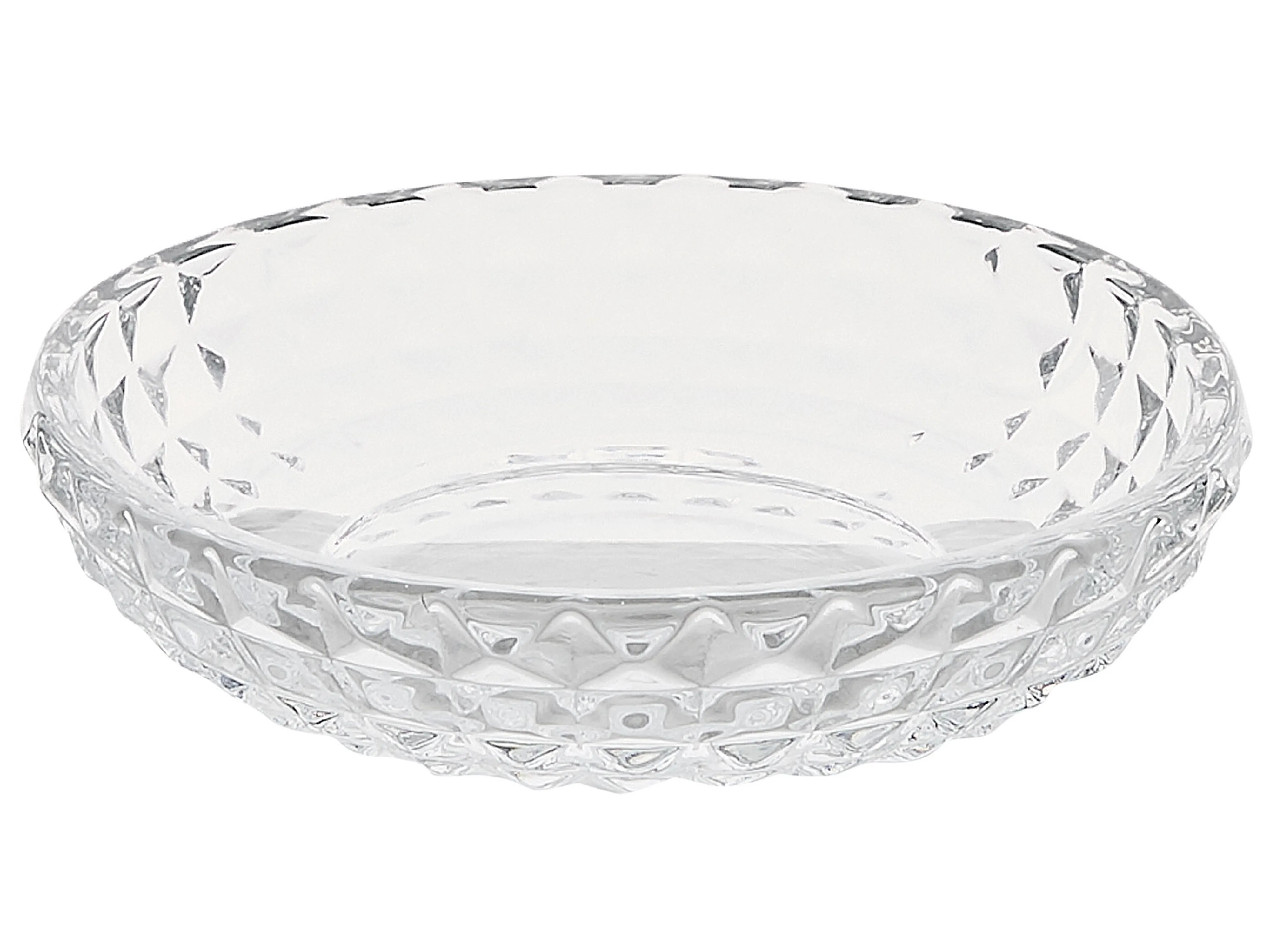 4-delige badkameraccessoireset TAPIA Glas Transparant