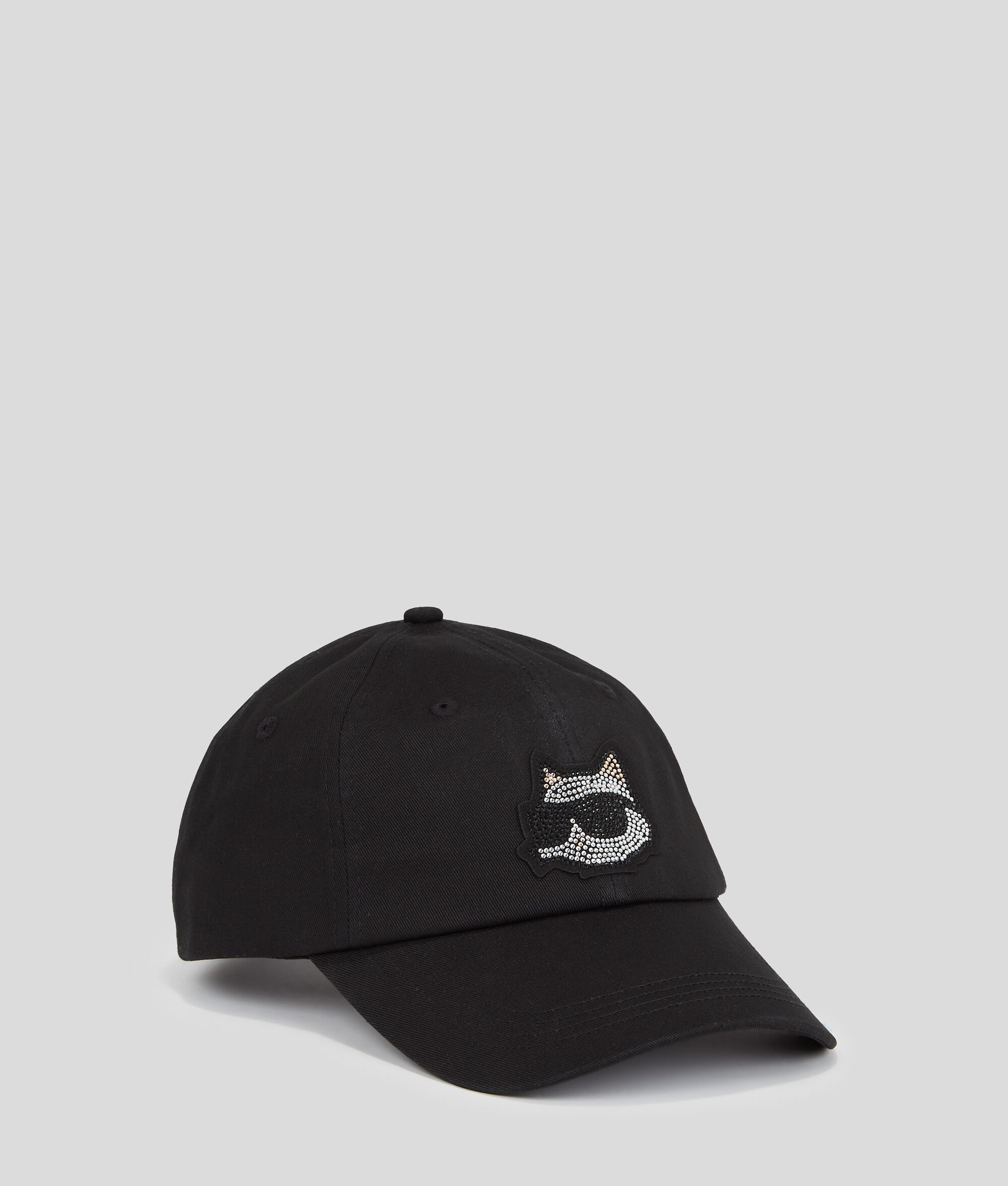 CASQUETTE AVEC MOTIF CHOUPETTE EN STRASS K/IKONIK