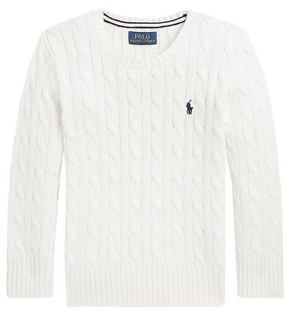 Polo Ralph Lauren Bluse - Strick - Weiß
