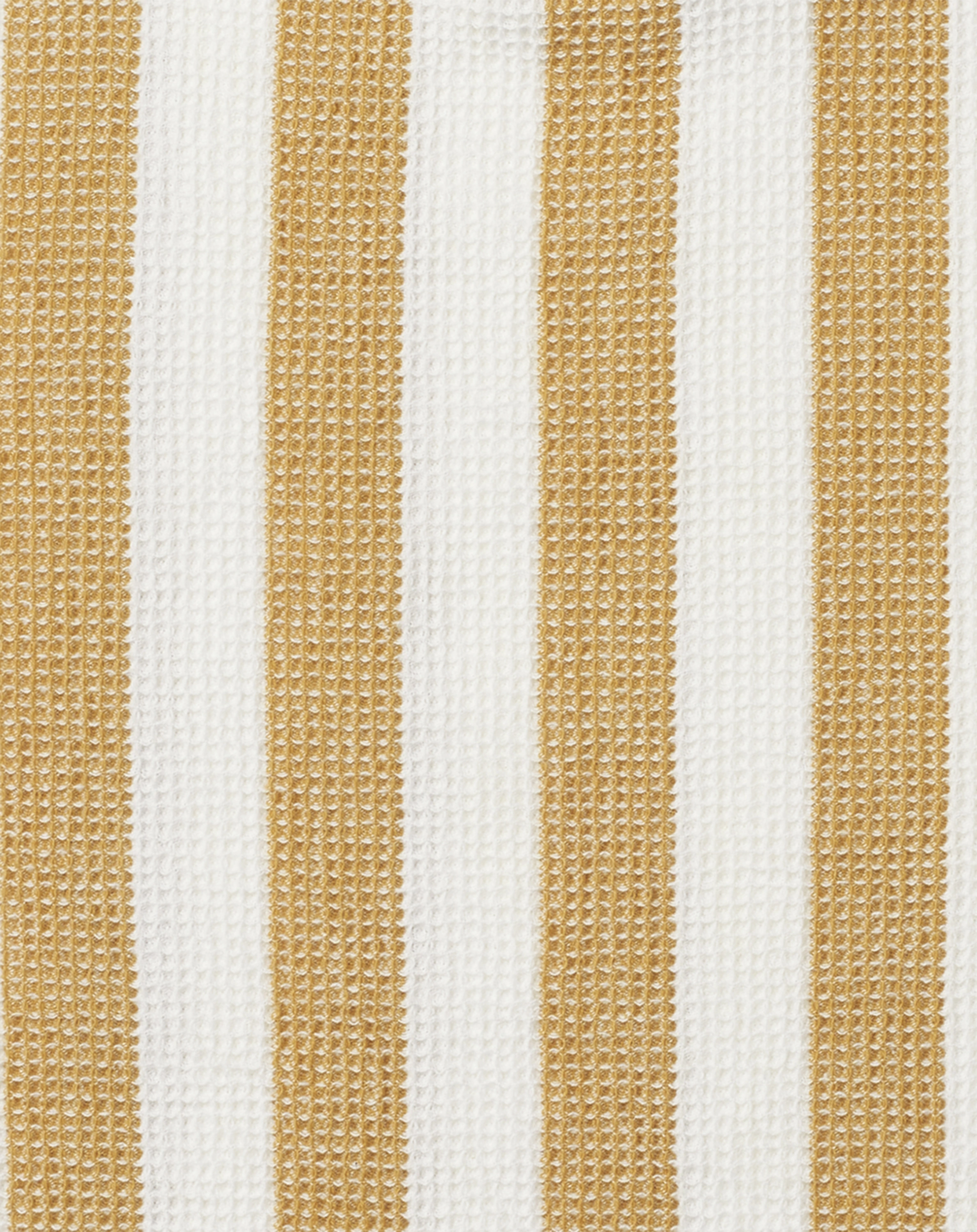Bade-Poncho PACO gestreift in white/yellow