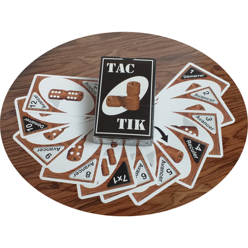 Jeu de Cartes TAC-TIK